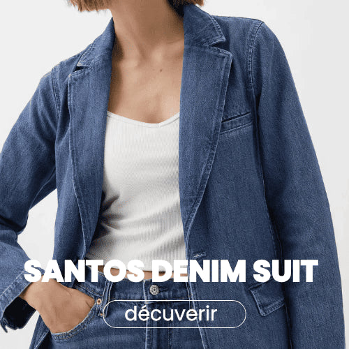 santos denim suit